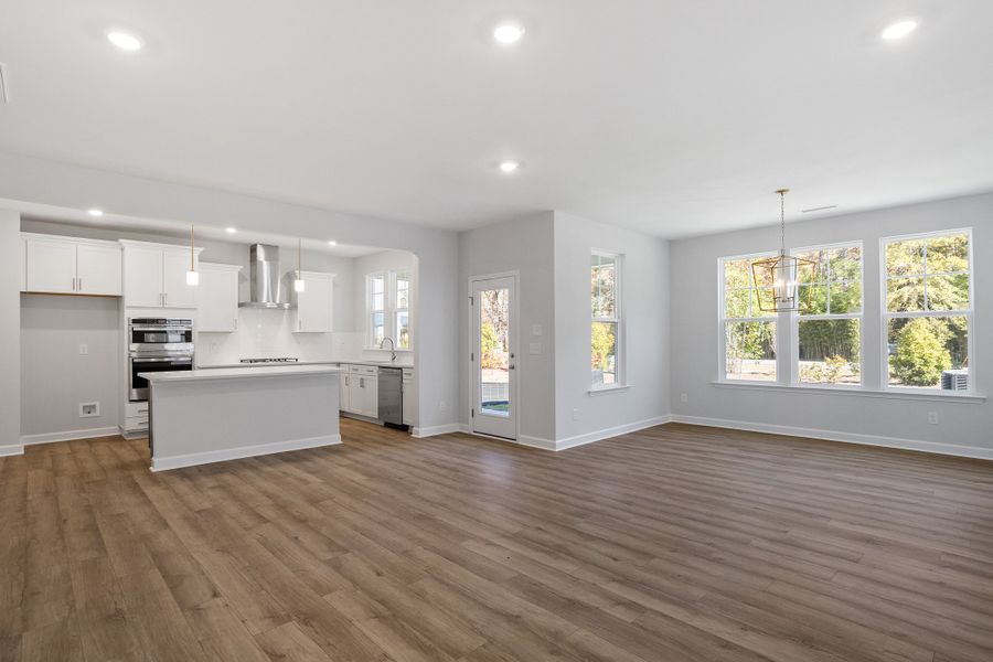 Spacious, unfurnished interior of a new home in Sweetbrier, Durham (Image 15).