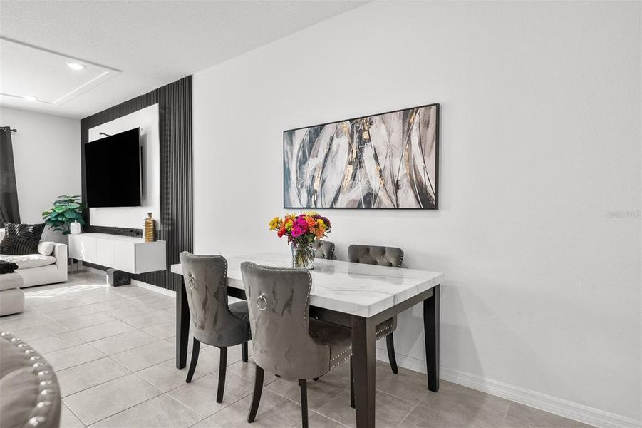 Furnished interior view inside a new home in , Winter Garden (Image 17). Furnished interior view inside a new home in , Winter Garden (Image 17).