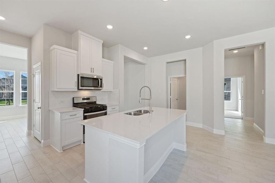 Furnished interior view inside a new home in Sicily, Princeton (Image 7).