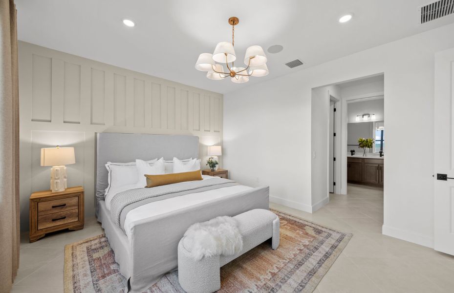 Furnished interior view inside a new home in Del Webb Catalina, Lakewood Ranch (Image 22).