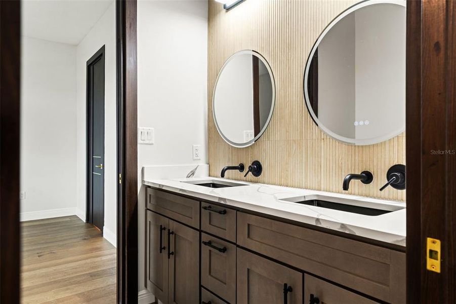 Furnished interior view inside a new home in , Trinity (Image 12).