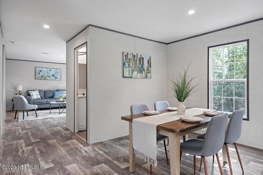 Furnished interior view inside a new home in , Middleburg (Image 12).