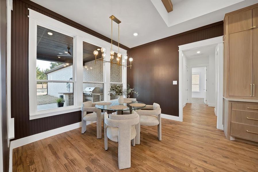 Furnished interior view inside a new home in , Waxahachie (Image 6). Furnished interior view inside a new home in , Waxahachie (Image 6).