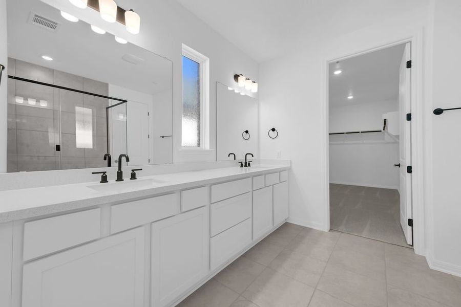 Furnished interior view inside a new home in Nolina 45s, Georgetown (Image 6).