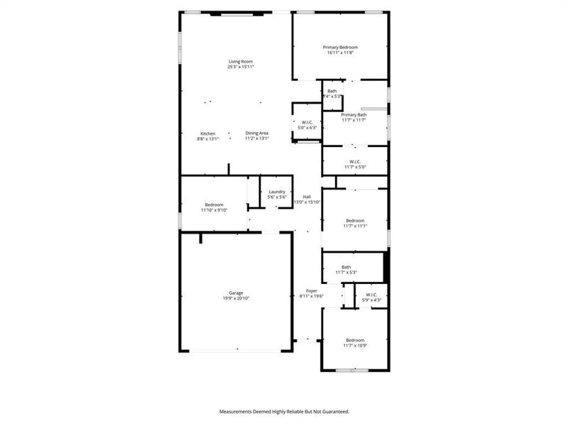 2D floor plan layout of this home in , Dallas, TX (Image 4).