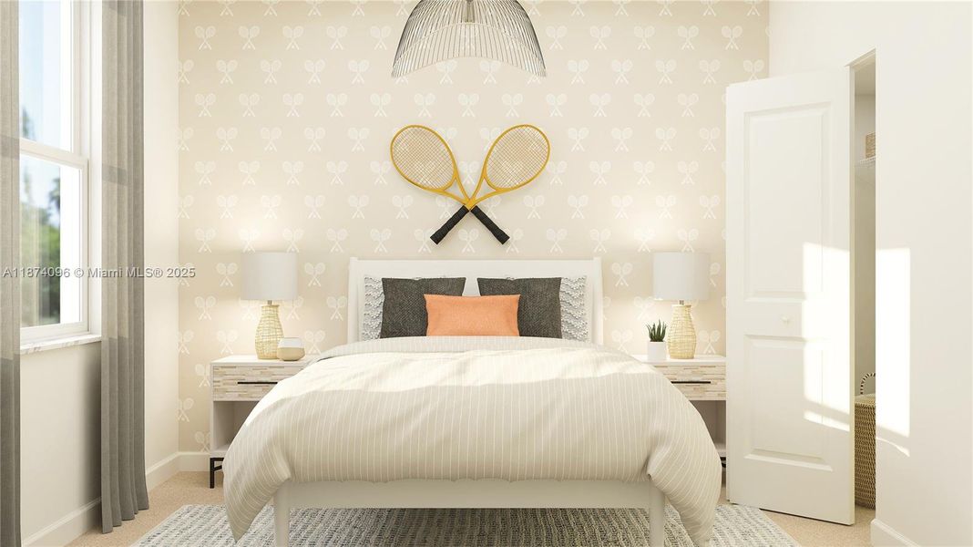 Furnished interior view inside a new home in , Homestead (Image 23).