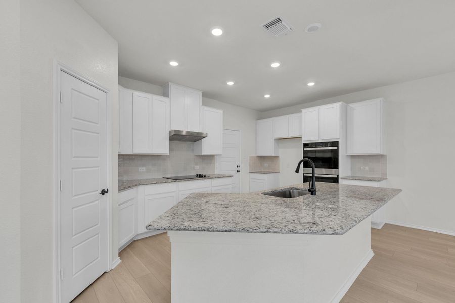 Furnished interior view inside a new home in Overlook Ranch, Georgetown (Image 12).