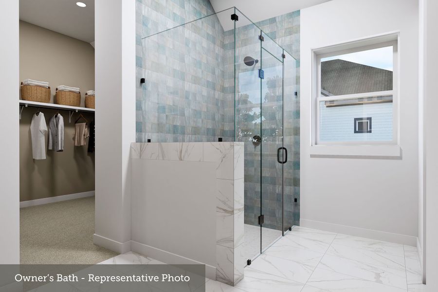 the Lantana - Owner's Bath