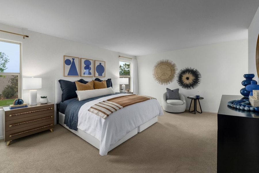 Representative furnished interior of a home built from the 1637 by KB Home in Ventana de Estrellas Enclaves, Goodyear (Image 6). Representative furnished interior of a home built from the 1637 by KB Home in Ventana de Estrellas Enclaves, Goodyear (Image 6).