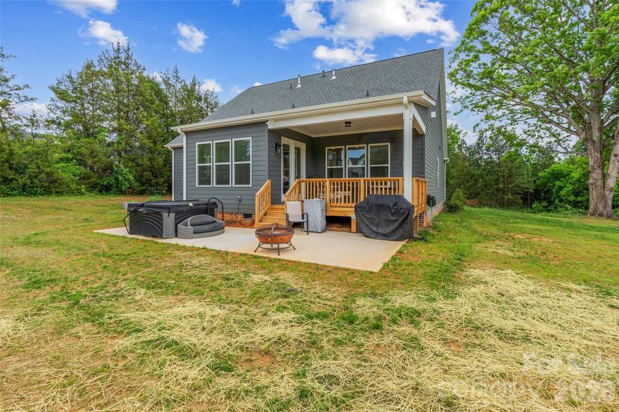Exterior details and patio area of a home in , Clover (Image 25).