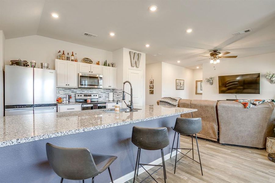 Furnished interior view inside a new home in , Springtown (Image 29). Furnished interior view inside a new home in , Springtown (Image 29).