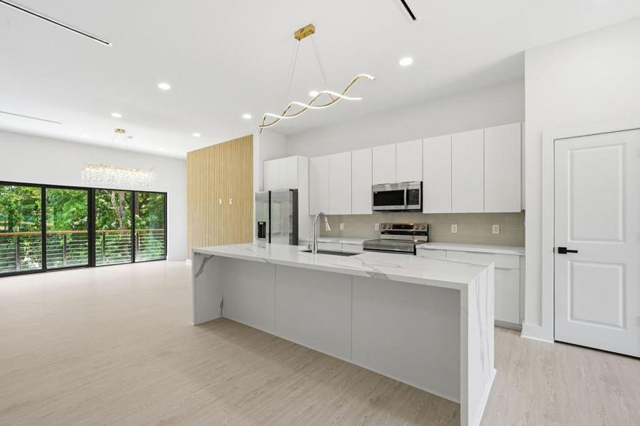 Furnished interior view inside a new home in , Decatur (Image 8).
