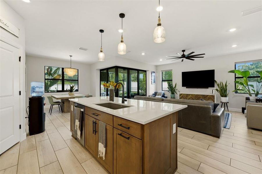 Furnished interior view inside a new home in , Bradenton (Image 17). Furnished interior view inside a new home in , Bradenton (Image 17).
