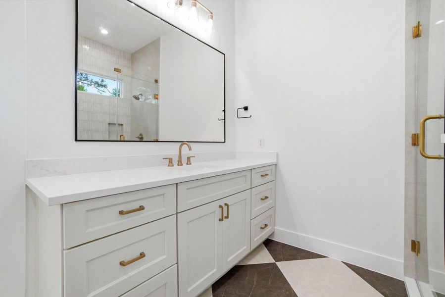 Furnished interior view inside a new home in , Montgomery (Image 17).