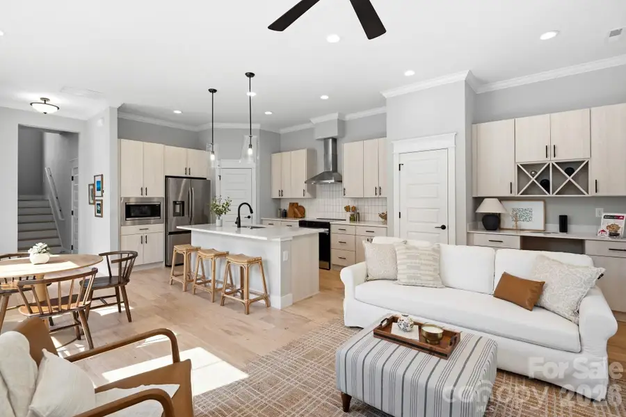Furnished interior view inside a new home in , Asheville (Image 11).