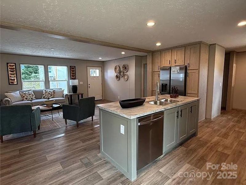 Furnished interior view inside a new home in , Forest City (Image 3).