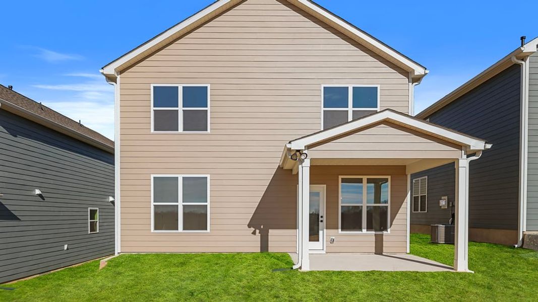 Exterior details and patio area of a home in Adams Glen, Mauldin (Image 19).