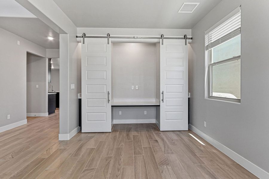 Spacious, unfurnished interior of a new home in The View at Desert Springs | Thoughtful Collection, El Paso (Image 10). Spacious, unfurnished interior of a new home in The View at Desert Springs | Thoughtful Collection, El Paso (Image 10).