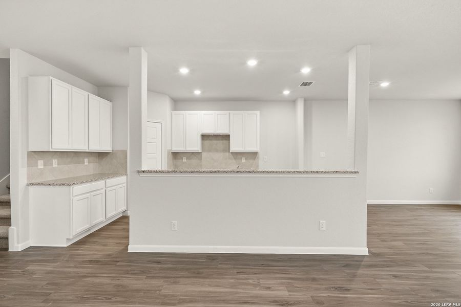 Furnished interior view inside a new home in Katzer Ranch, Converse (Image 6).