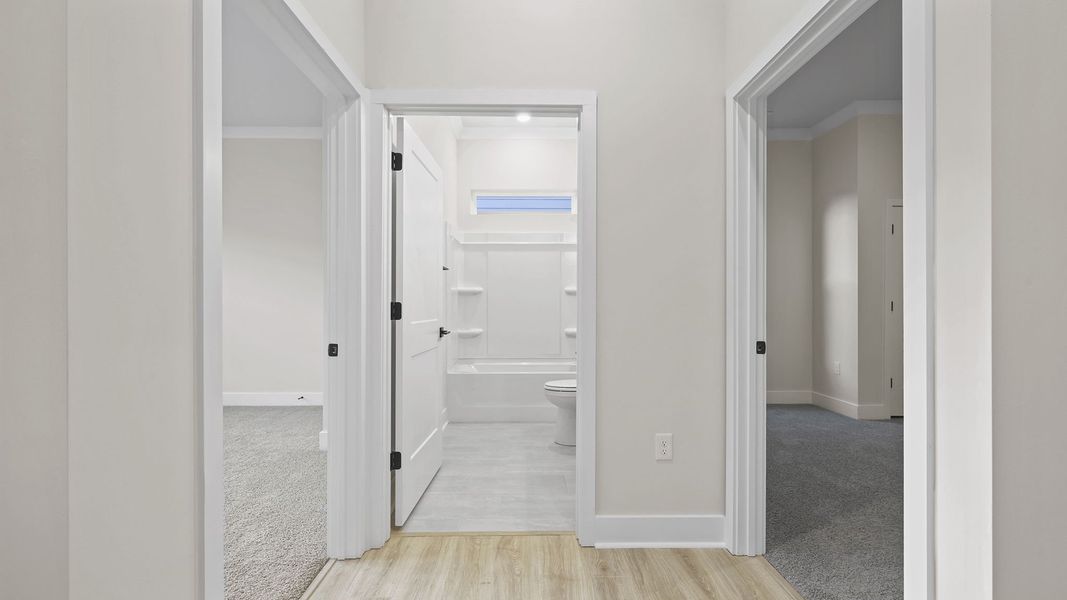 Spacious, unfurnished interior of a new home in Whitehawk Meadows, Travelers Rest (Image 16).