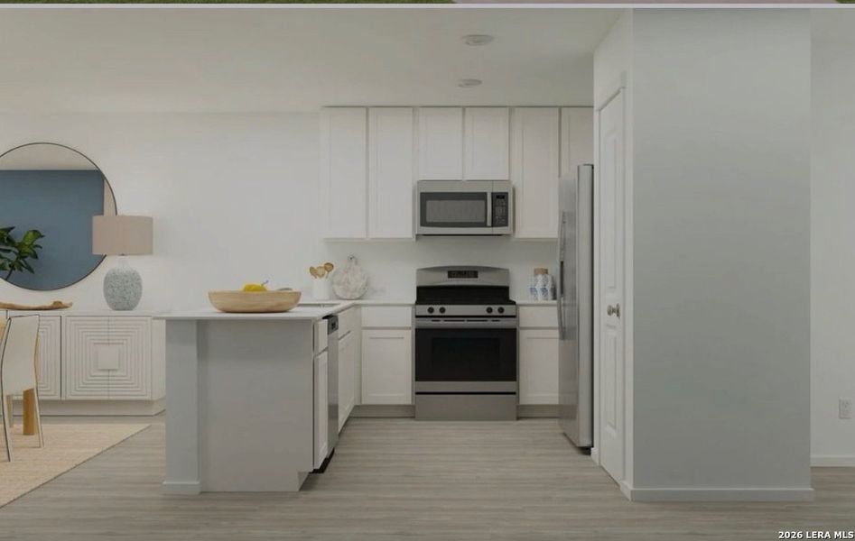 Furnished interior view inside a new home in Stone Garden, Elmendorf (Image 4).