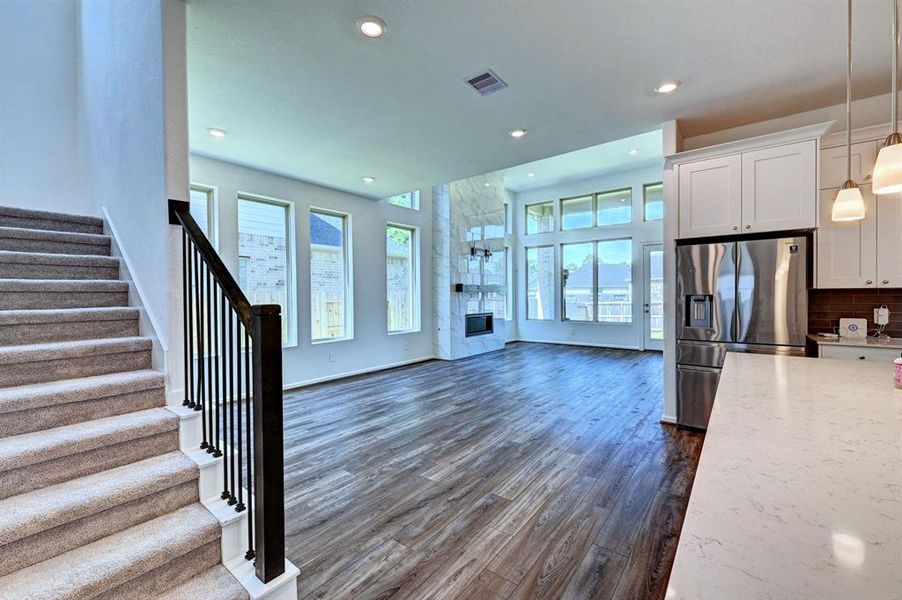 Great Room with Kitchen