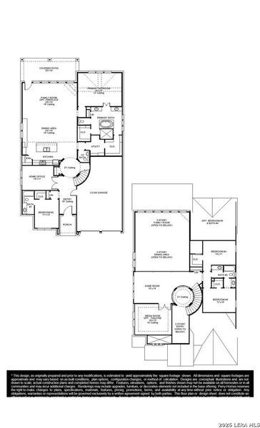 2D floor plan layout of this home in The Ranches at Creekside, Boerne, TX (Image 2). 2D floor plan layout of this home in The Ranches at Creekside, Boerne, TX (Image 2).