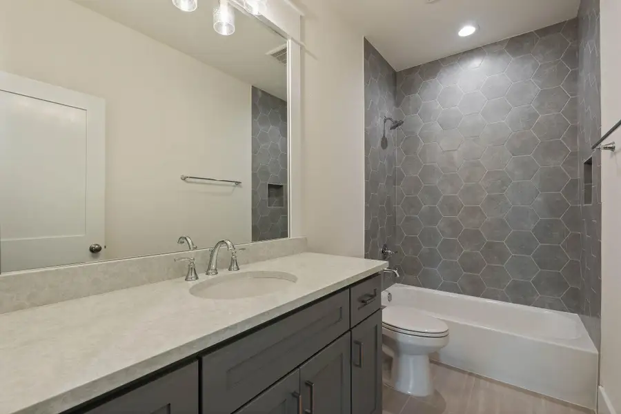 Furnished interior view inside a new home in Chapel Bend, Montgomery (Image 11). Furnished interior view inside a new home in Chapel Bend, Montgomery (Image 11).