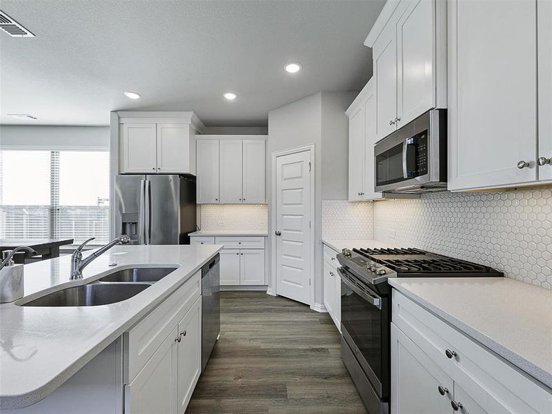 Furnished interior view inside a new home in Bel Air Village, Sherman (Image 13).
