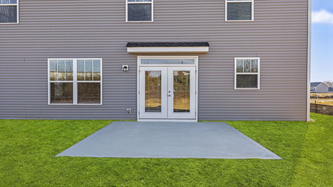 Exterior details and patio area of a home in Edgewood Estates, Piedmont (Image 15). Exterior details and patio area of a home in Edgewood Estates, Piedmont (Image 15).