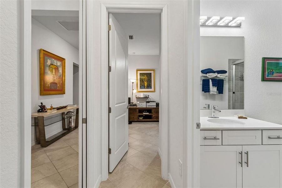 Furnished interior view inside a new home in , Venice (Image 18). Furnished interior view inside a new home in , Venice (Image 18).