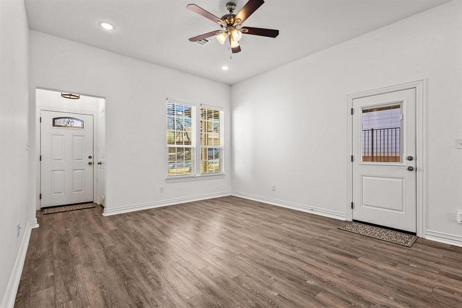 Spacious, unfurnished interior of a new home in , Denison (Image 30). Spacious, unfurnished interior of a new home in , Denison (Image 30).