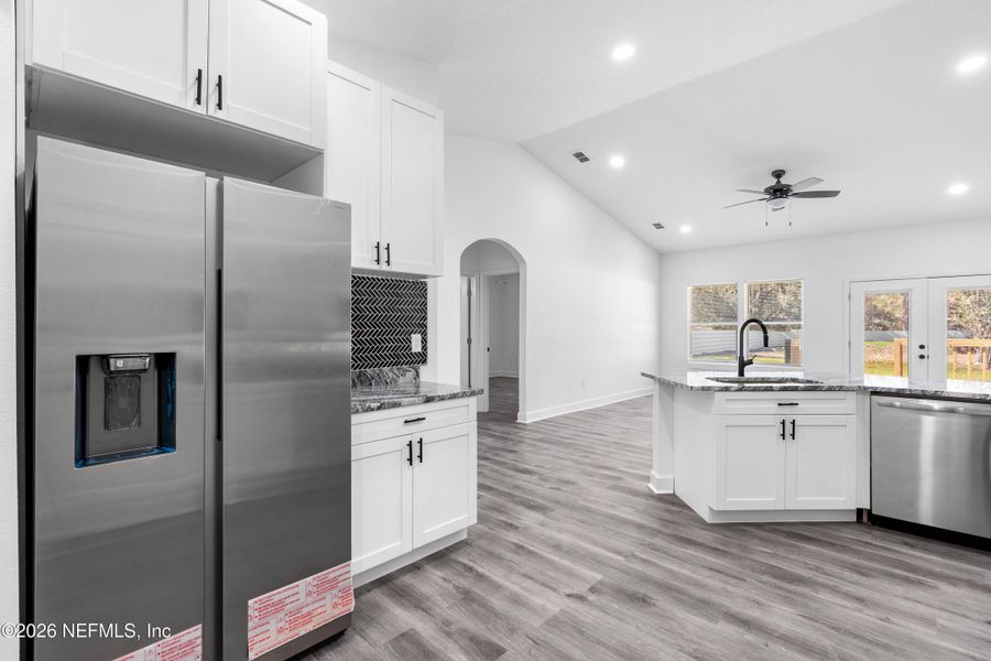 Furnished interior view inside a new home in , Jacksonville (Image 6).