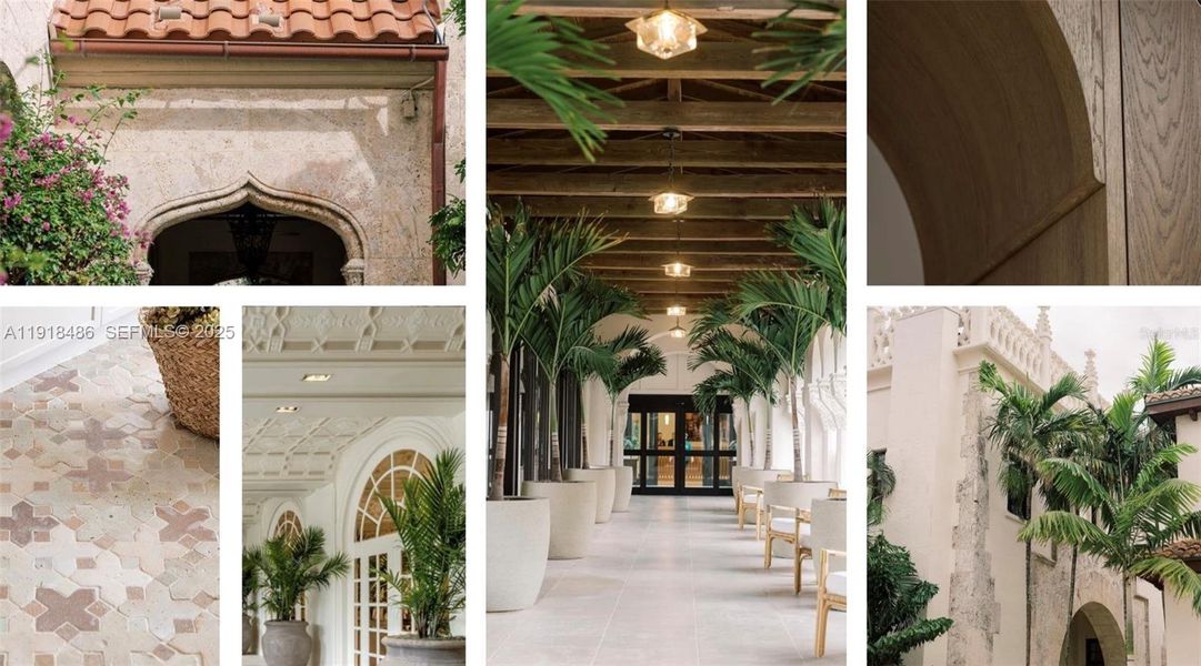 This conceptual inspiration board, developed by our award-winning architectural team, offers a glimpse into the envisioned lifestyle at Mira Mar, presented for concept and design purposes only.