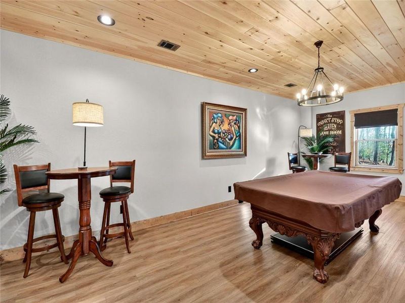 Furnished interior view inside a new home in , Ellijay (Image 69).