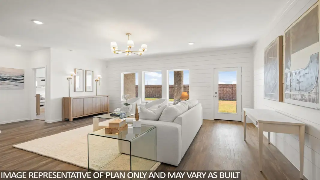 Furnished interior view inside a new home in Sunterra Lakes, Brookshire (Image 18).