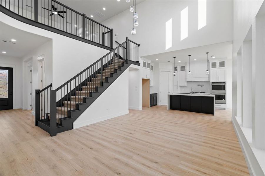 Furnished interior view inside a new home in , Ennis (Image 5).