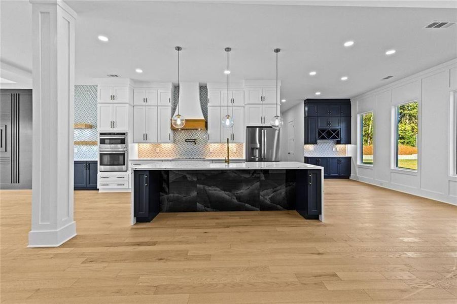 Furnished interior view inside a new home in , Loganville (Image 8).