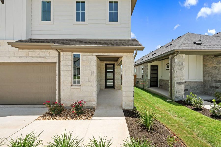 Exterior details and patio area of a home in Heritage, Dripping Springs (Image 3). Exterior details and patio area of a home in Heritage, Dripping Springs (Image 3).