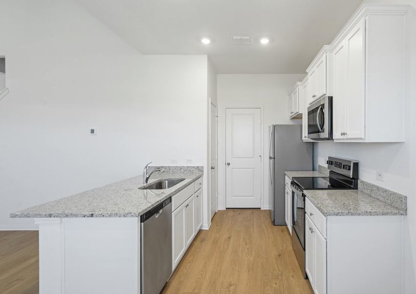 Chef-ready kitchen with all appliances included