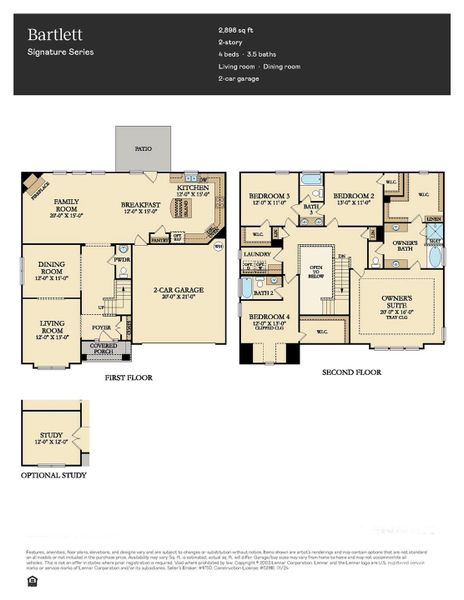 Bartlett Floorplan