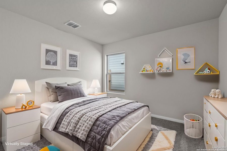 Furnished interior view inside a new home in Chaparral Ranch, Floresville (Image 7).