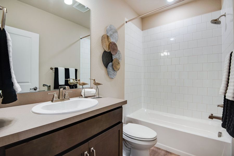 Furnished interior view inside a new home in Westside Crossing, Berthoud (Image 30).
