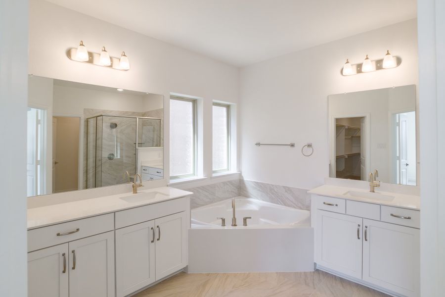 Furnished interior view inside a new home in Enclave at Legacy Hills, Celina (Image 11).