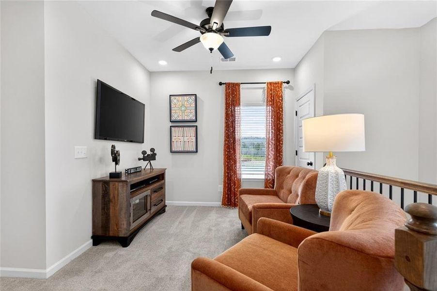 Furnished interior view inside a new home in Fair Oak, Calhoun (Image 12). Furnished interior view inside a new home in Fair Oak, Calhoun (Image 12).