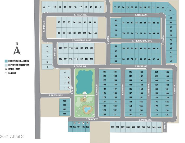 LaMira_Site Map