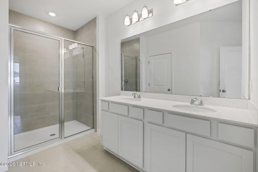 Furnished interior view inside a new home in Cherry Elm at SilverLeaf, St. Augustine (Image 6).