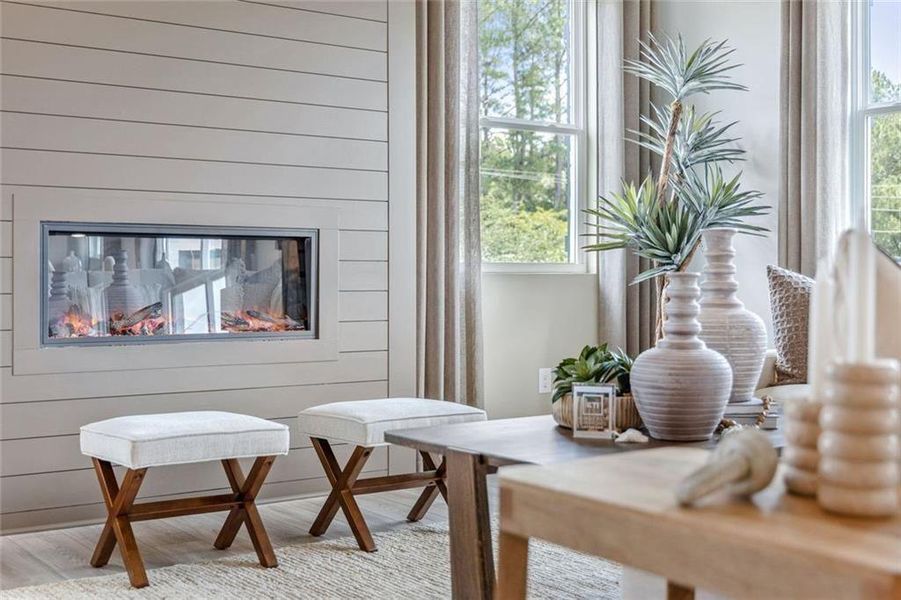 Furnished interior view inside a new home in Oak Grove Glen, Snellville (Image 15).
