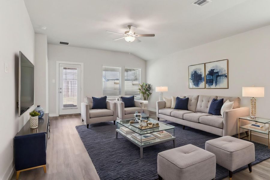 Photo is not of the actual home but is an inspirational photo of builder’s model home and may depict options, furnishings, and/or decorator features that are not included.