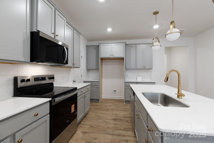 Furnished interior view inside a new home in , Charlotte (Image 12).